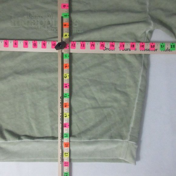 Better Rich NY Crew Sweat Sweatshirt women's in Salvia Green Happy Crew Slit SMA - Picture 5 of 8